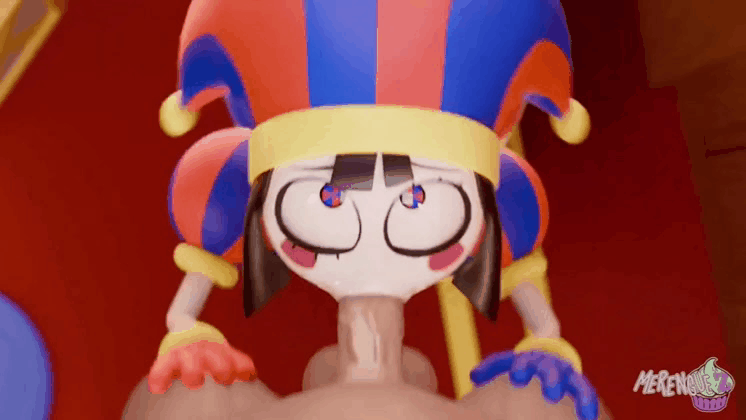3d 3d_animation ahe_gao ahegao animated animated_gif asphyxiation cant_breathe choking cum cum_in_mouth cum_inside dizzy ejaculation face_fucking fellatio irrumatio merengue_z oral oral_sex pomni_(the_amazing_digital_circus) rolling_eyes spinning_eyes straight tagme the_amazing_digital_circus