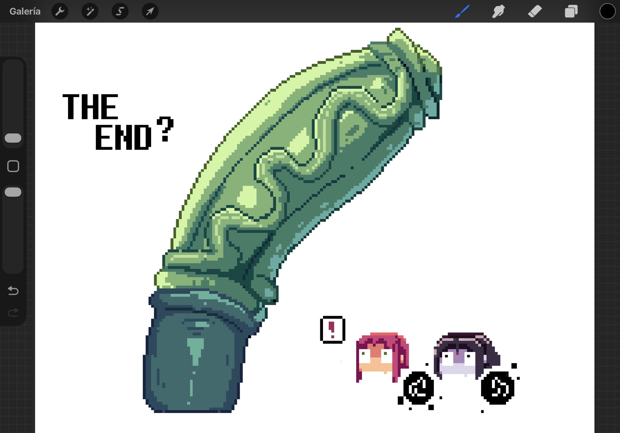 animal penis, beast boy, dc comics, female, horse, horsecock, looking at penis, massive penis, penis awe, penis expansion, pixel art, pixzapix, raven (dc), shocked, shocked expression, starfire, teen titans, zoophilia