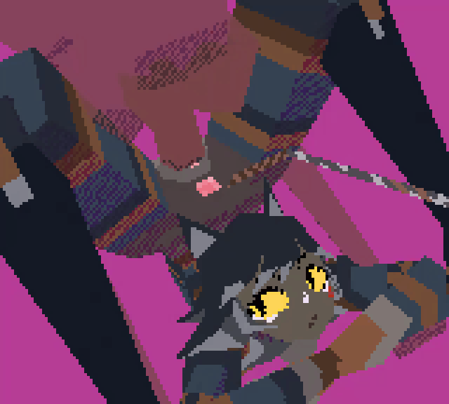 3d_(artwork) 3d_animation animal_humanoid animated anthro athletic athletic_female black_hair cat_humanoid clothed clothing dark_body dark_skin digital_media_(artwork) duo felid felid_humanoid feline feline_ears feline_humanoid female female_penetrated hair human humanoid looking_at_another looking_back loop low_poly male male/female mammal mammal_humanoid partially_clothed penetration polez tail vaginal_penetration vaginal_penetration yellow_sclera