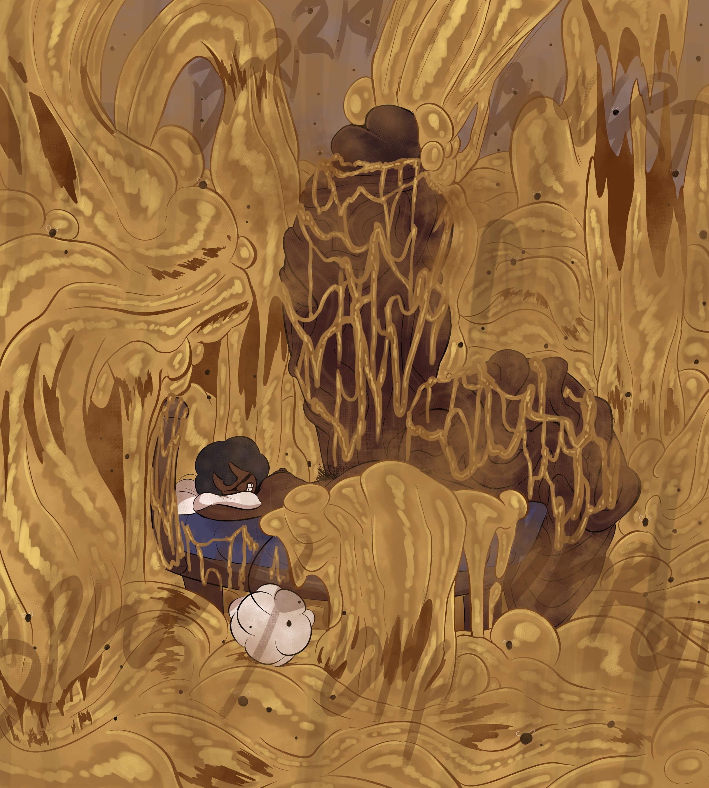 1boy, 2026, 2d, afro, artist sona, bed, bedroom, black hair, churning balls, clenched balls, cum, cum everywhere, cum explosion, cum flood, cum fountain, cum volcano, cumshot, dark skin, dark-skinned femboy, dark-skinned male, demon, demon horns, disgusting cum, dreaming, excessive cum, extremely thick cum, fat balls, femboy, gigantic penis, hands-free, horns, huge balls, huge cock, hung trap, hyper penis, male, massive balls, massive penis, miffy (slinkmayker), musk, musk clouds, musky balls, musky cock, pubic hair, rotten cum, scrotum flap, sleeping, slinkmayker, smegmafied cum, solo, solo male, sweat, sweaty balls, tail, testicles clench, thick cum, throbbing penis, veiny balls, veiny penis, wet dream, yellow cum