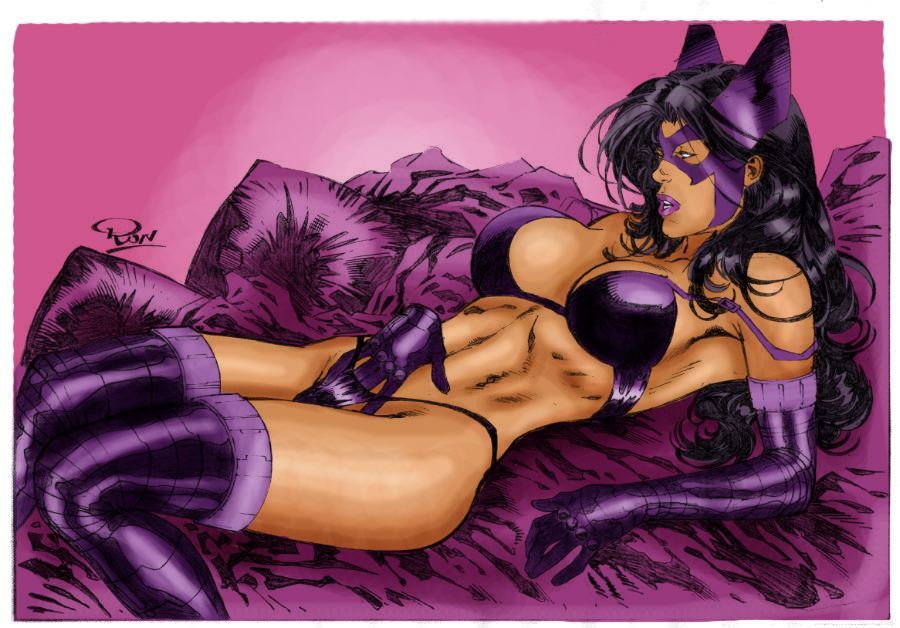 birds_of_prey dc dc_comics huntress_(dc) ron_adrian tagme