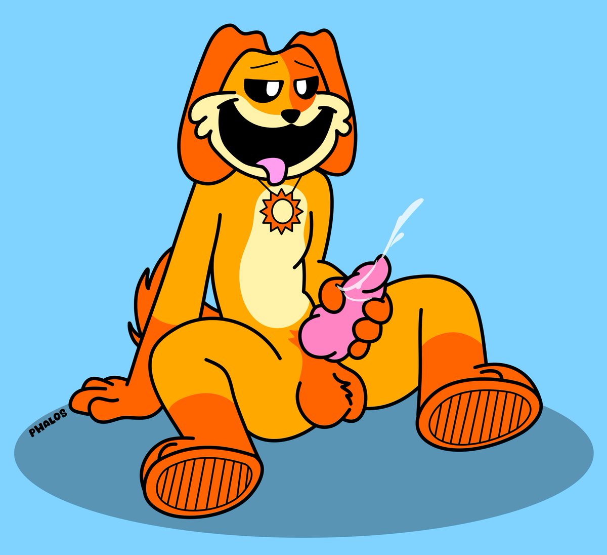 anthro anthro_on_anthro anthro_only canine canine critters_(poppy_playtime) dogday dogday_(poppy_playtime) doggy domestic_dog furry_only no_humans orange_fur orange_skin phalosnsfw poppy_playtime poppy_playtime_(chapter_3) sex smiling_critters tagme