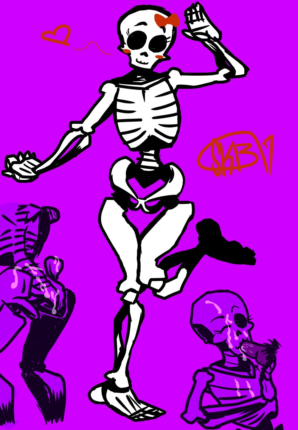 1000px x 1443px - Rule34.dev | skeleton_girl