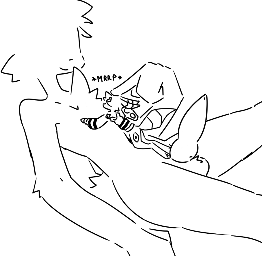 anthro duo eeveelution generation_2_pokemon genitals living_toy male male/male micro nintendo penis pokemon pokemon_(species) size_difference toy umbreon unknown_artist