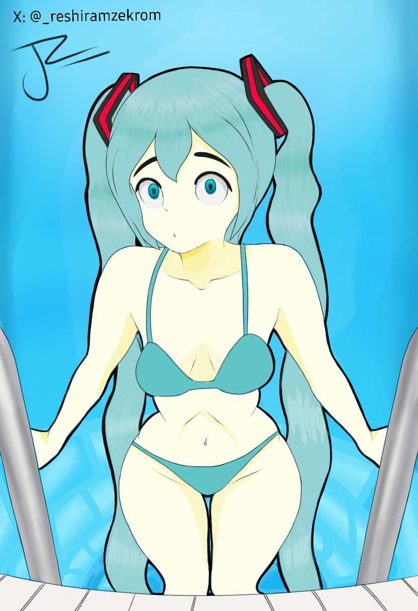 Hatsune Miku (Vocaloid) Rule 34 Image