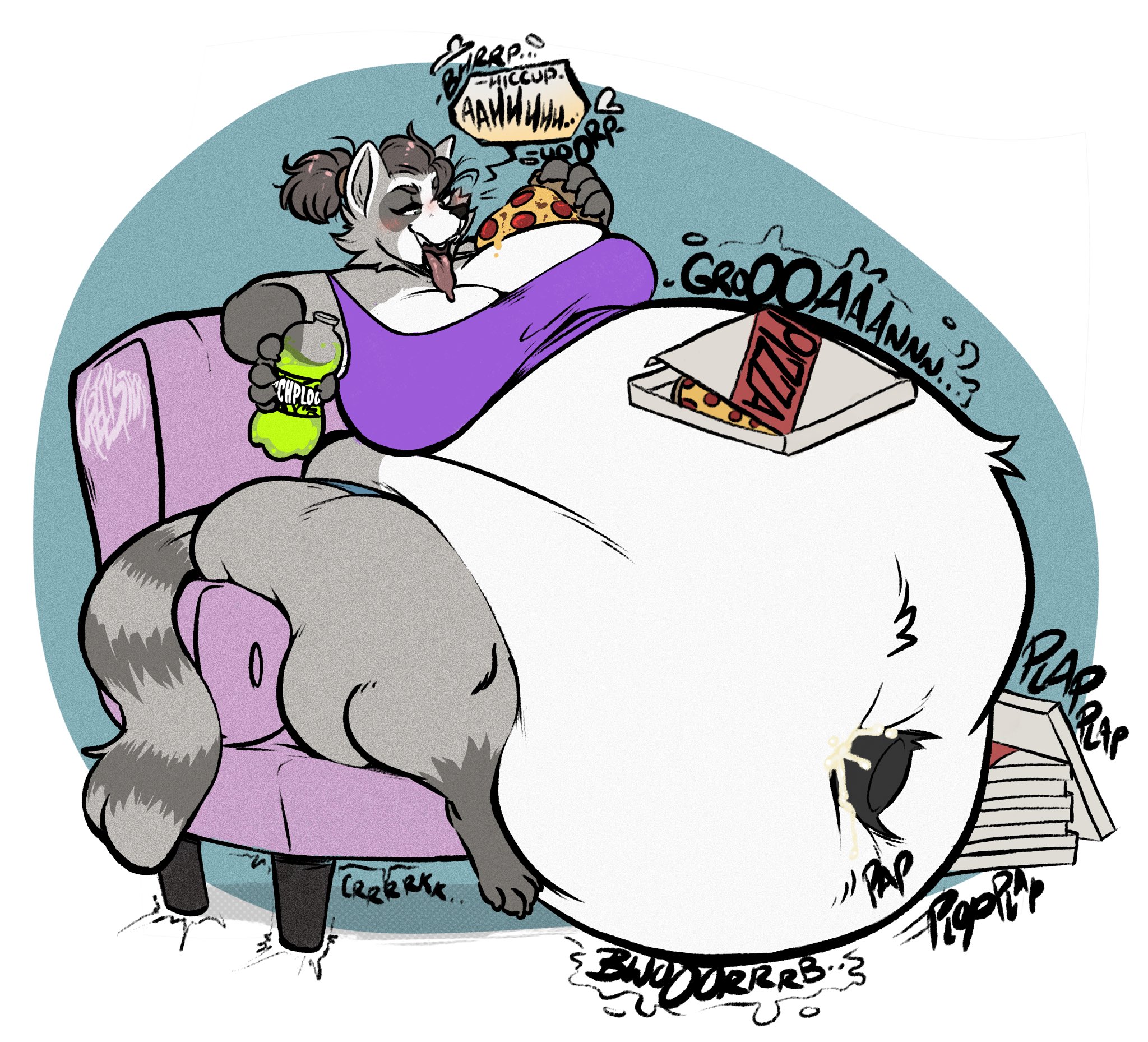 bbw, big breasts, breasts, cleavage, creepsterrr, female, furry, huge breasts, overweight, tagme