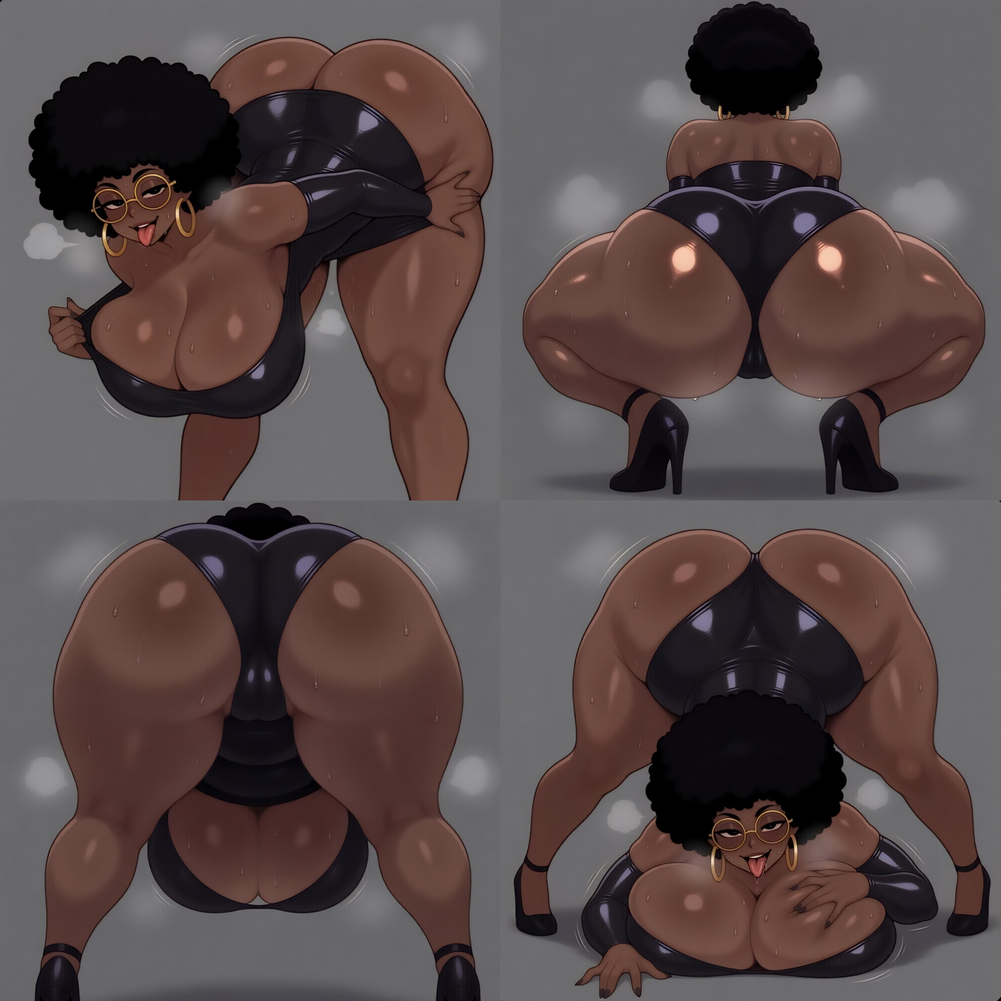 1girls, african american, afro, ai generated, big ass, big boobs, big breasts, big butt, big thighs, black dress, black eyes, black hair, black heels, black nails, brown body, business woman, dark skin, doctor slone, dress, ear ring, earrings, female, fortnite, fortnite: battle royale, glasses, heels, huge ass, huge breasts, huge butt, huge thighs, large ass, large breasts, large butt, large thighs, massive ass, massive boobs, massive breasts, massive butt, massive thighs, massive tits, milf, mommy, nails, page 4, sexy, sexy pose, smile, srimbievil58, steam, steaming body, sweat, sweatdrop, sweating, sweaty, sweaty ass, sweaty body, sweaty butt, thick ass, thick thighs, thighs, tongue, tongue out, video games, woman