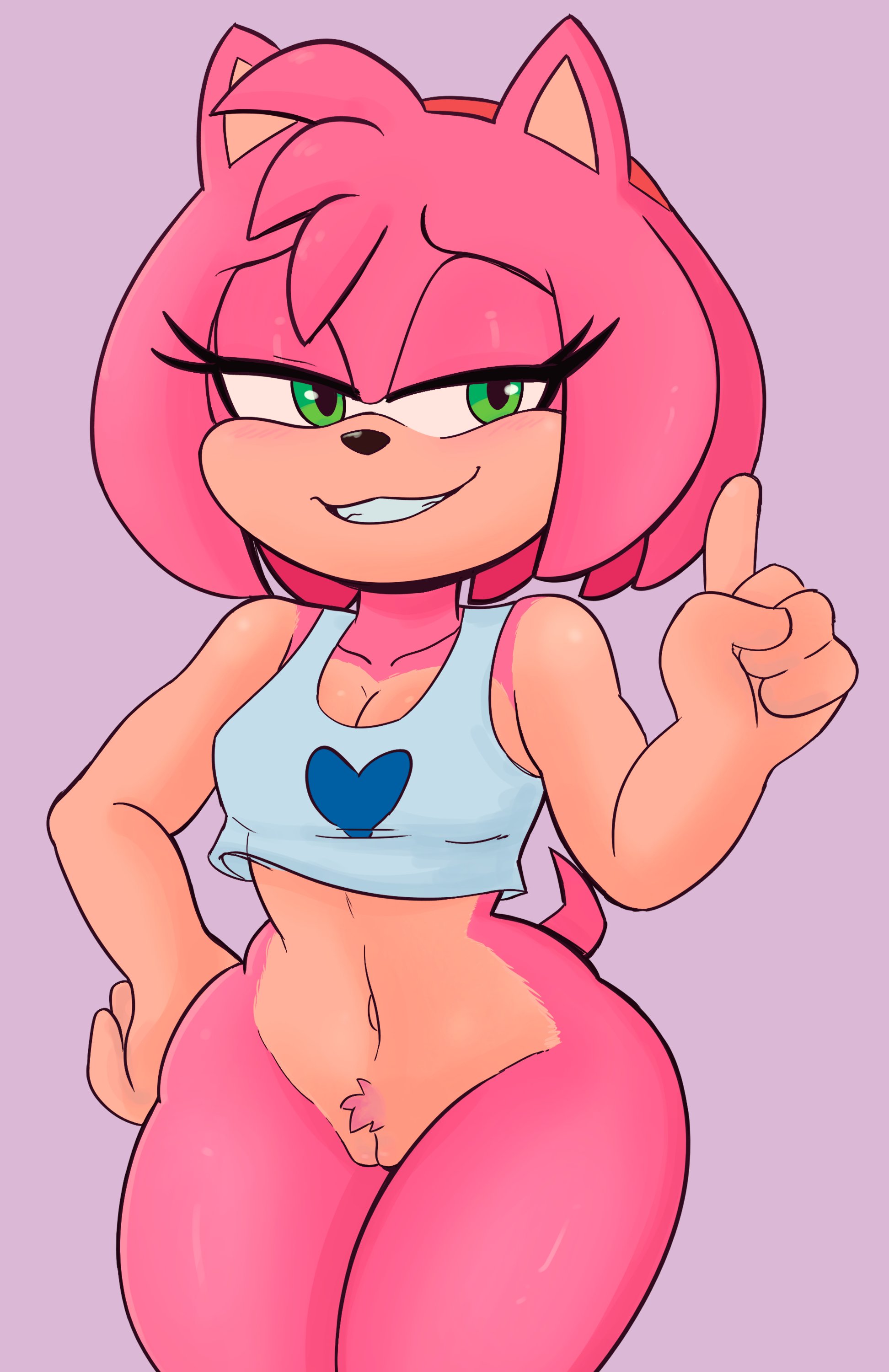 amy rose, elgato17, no panties, sonic (series), tagme