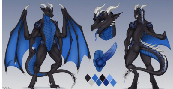 anthro babayana better_version_at_source dragon male male_only