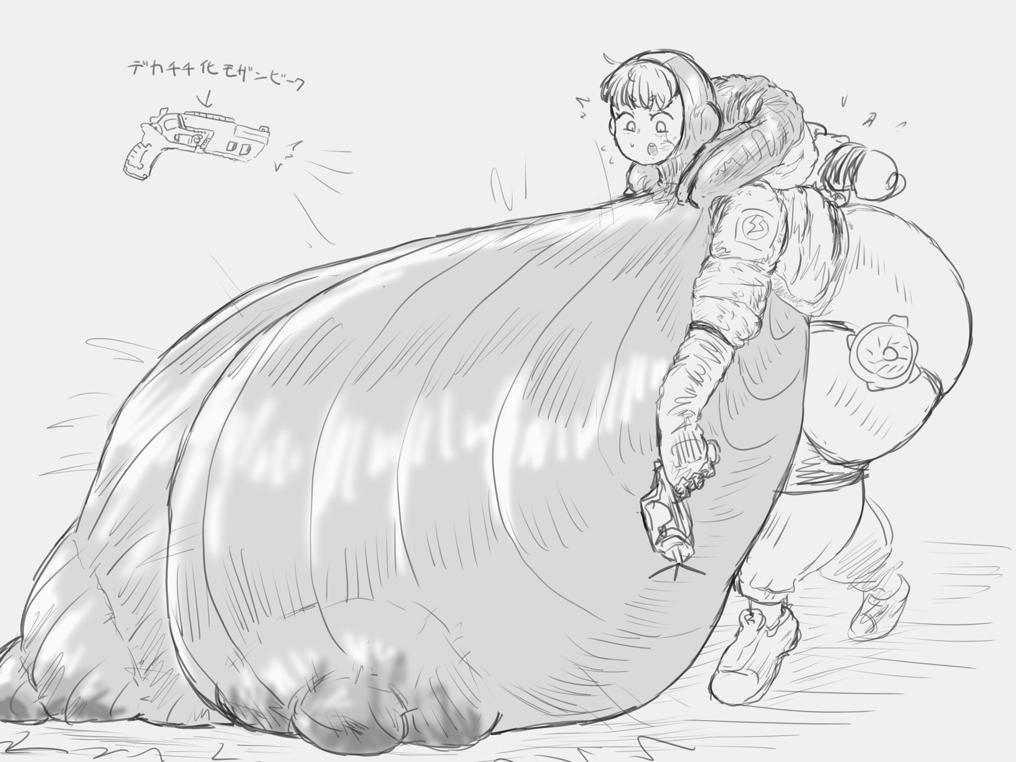 0ucoulyqkf7rbwp (artist), 1girls, apex legends, ass, breast expansion, breast growth, breast growth (enlargement), breasts, breasts bigger than body, breasts bigger than head, breasts bigger than torso, breasts on floor, colossal breasts, female, gigantic breasts, growth, huge ass, huge breasts, hyper, hyper ass, hyper breasts, immobile, puffy nipples, shocked, short hair, solo female, tagme, thick thighs, tight clothing, too big to move, wattson (apex legends)