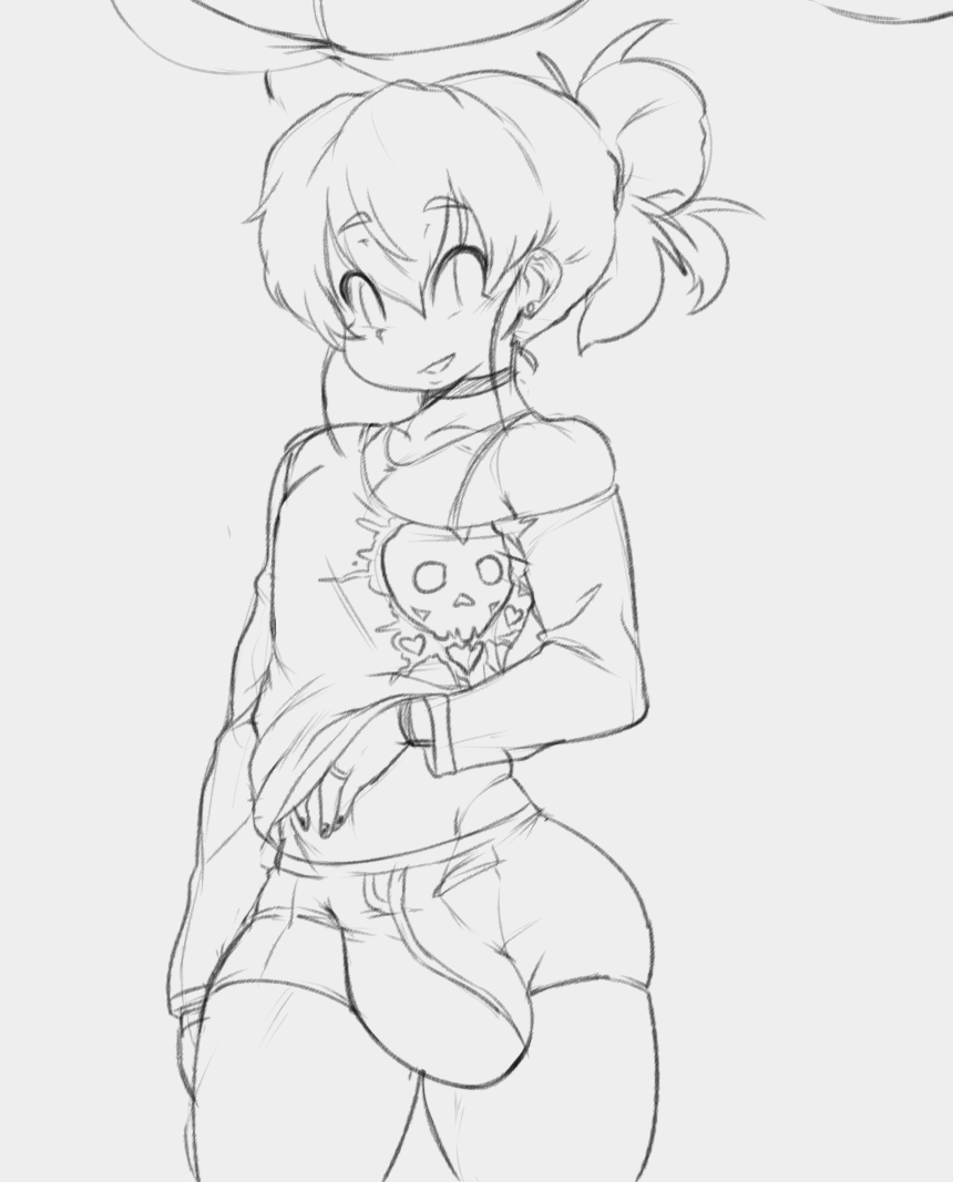 1boy, 2020, bulge, choker, clothed, femboy, girly, male, male only, monkeywithaafro, monochrome, solo, thick thighs