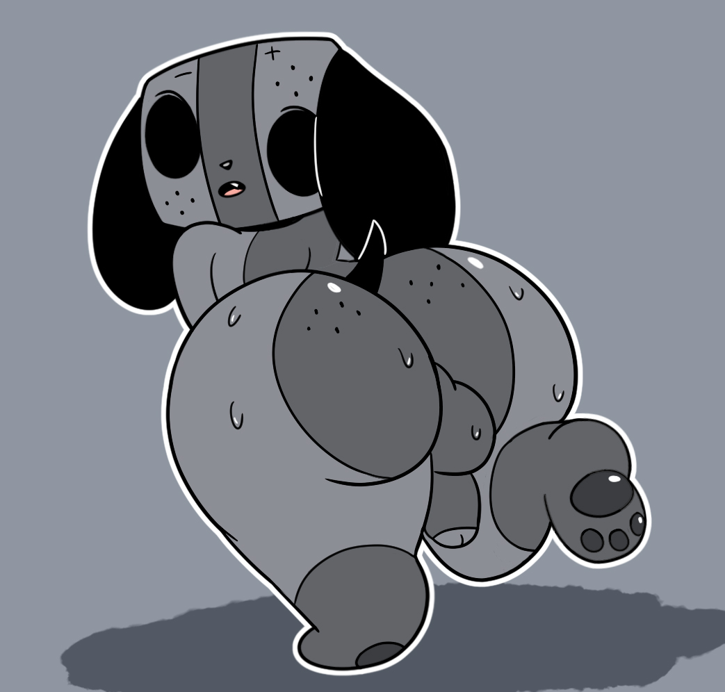 ass, balls, big ass, bubble ass, bubble butt, cock-tail, femboy, furry, gay, lewdrobber, male, male only, nintendo, pawpads, paws, penis, switch dog