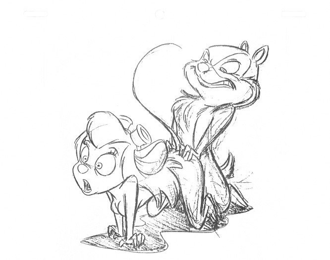all_fours ambiguous_penetration anthro chip chip_'n_dale_rescue_rangers chip_(disney) chipmunk disney doggy_style duo eyewear female from_behind_position gadget_hackwrench goggles goggles_on_head goggles_only ground_squirrel male mammal monochrome mouse murid murine official_art penetration rodent rough_sketch sciurid sex sketch straight unknown_artist vaginal_penetration wide_eyed