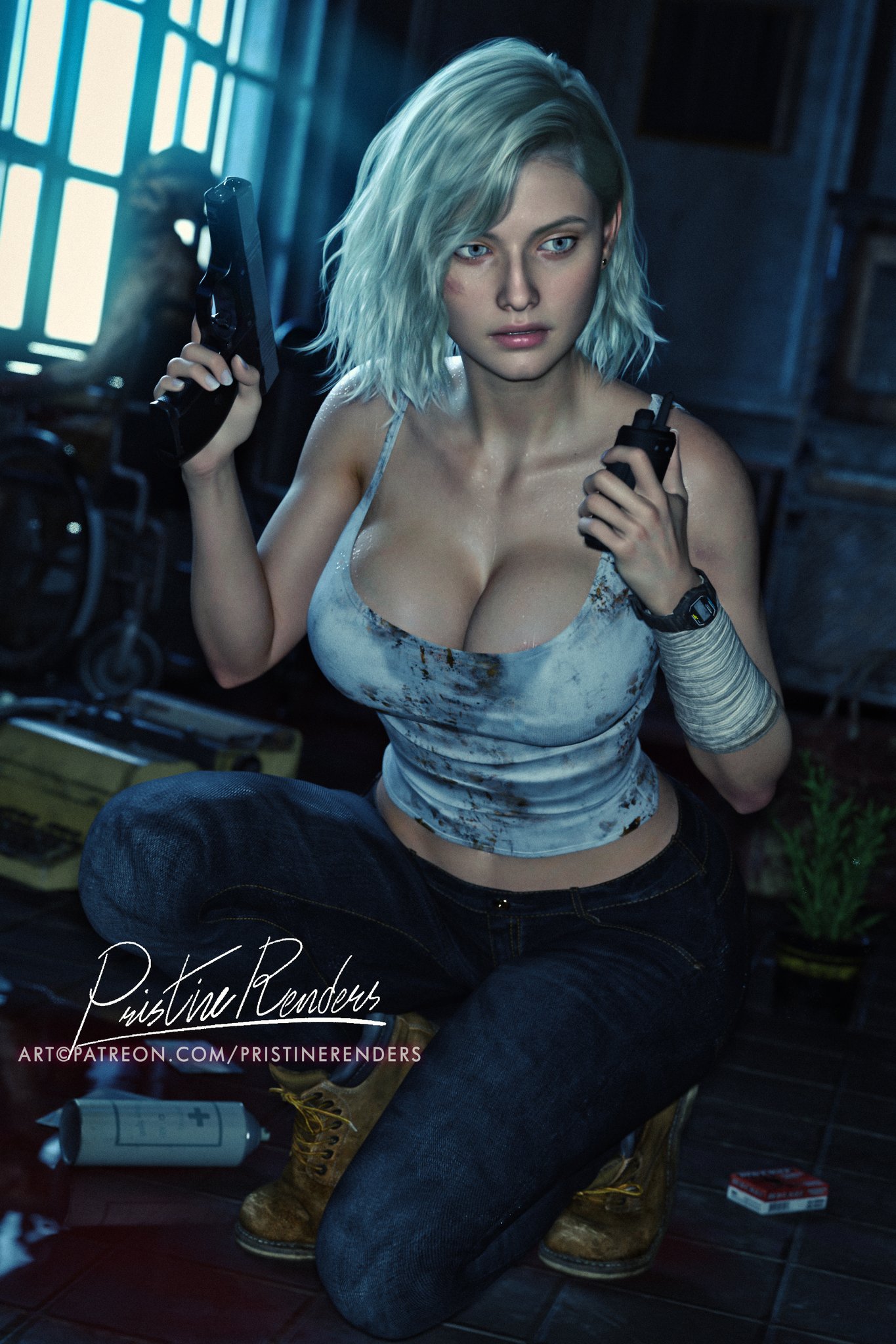 1girls, 3d, big ass, big breasts, big thighs, breasts, capcom, clothing, curvaceous, curvy, curvy figure, female, grace ashcroft, grace ashcroft (julia pratt), hips, huge ass, huge breasts, huge thighs, human, large ass, large breasts, large thighs, mature, mature female, nonsexual, pale skin, pristinerenders, resident evil, resident evil 9: requiem, slim waist, thick, thick hips, thick legs, thick thighs, thighs, voluptuous, waist, wide hips