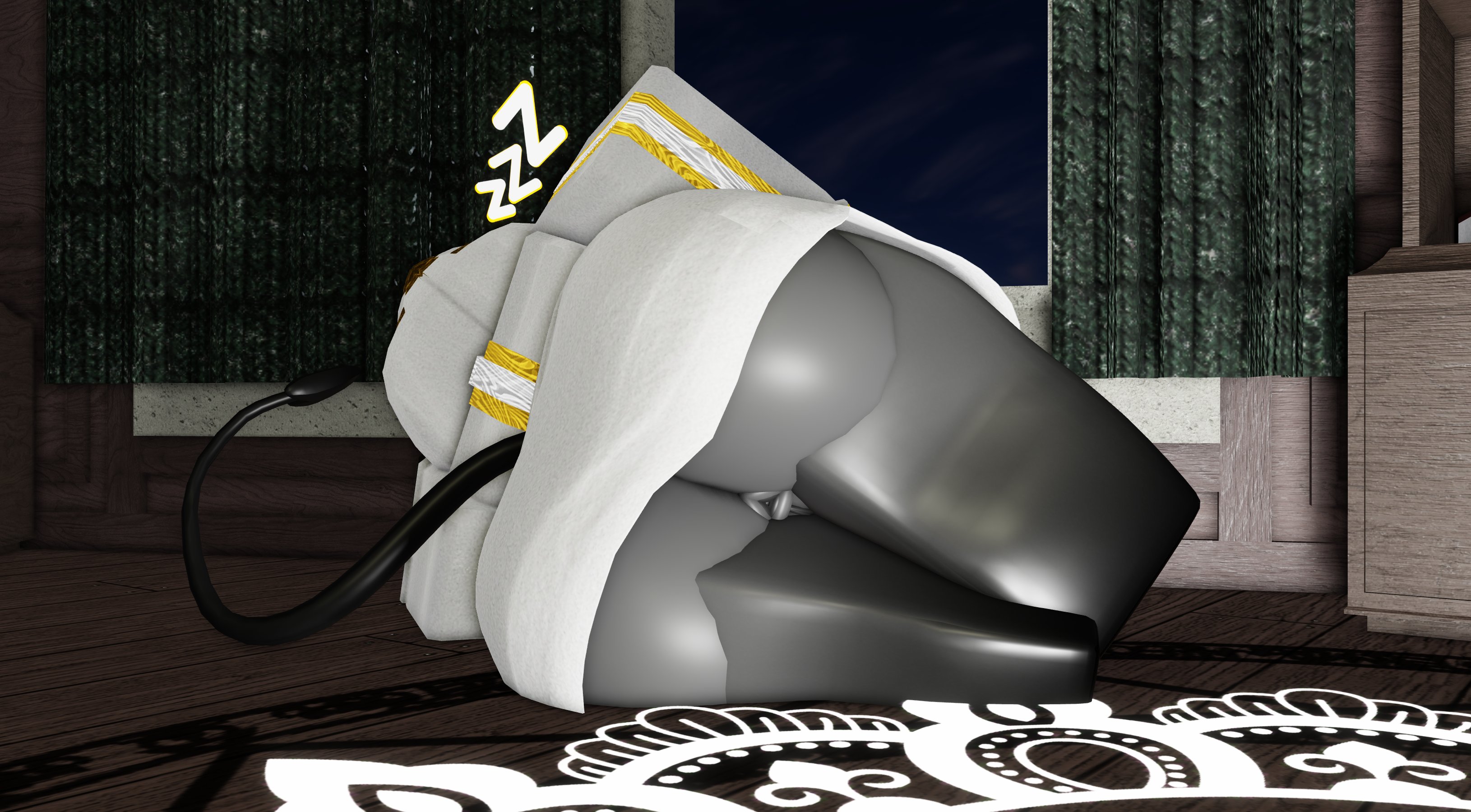1girls, 3d, anus, ass, ass focus, big ass, clothed, clothed female, clothing, demon, demon girl, demon tail, elyna (lampshaderr34), female, female only, lampshaderr34, pussy, robe, roblox, roblox game, robloxian, sleeping, tagme, tail, thick thighs, thighs, vagina