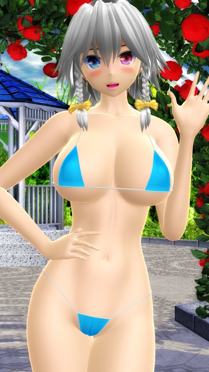 Sakuya Izayoi (Touhou) Rule 34 Image