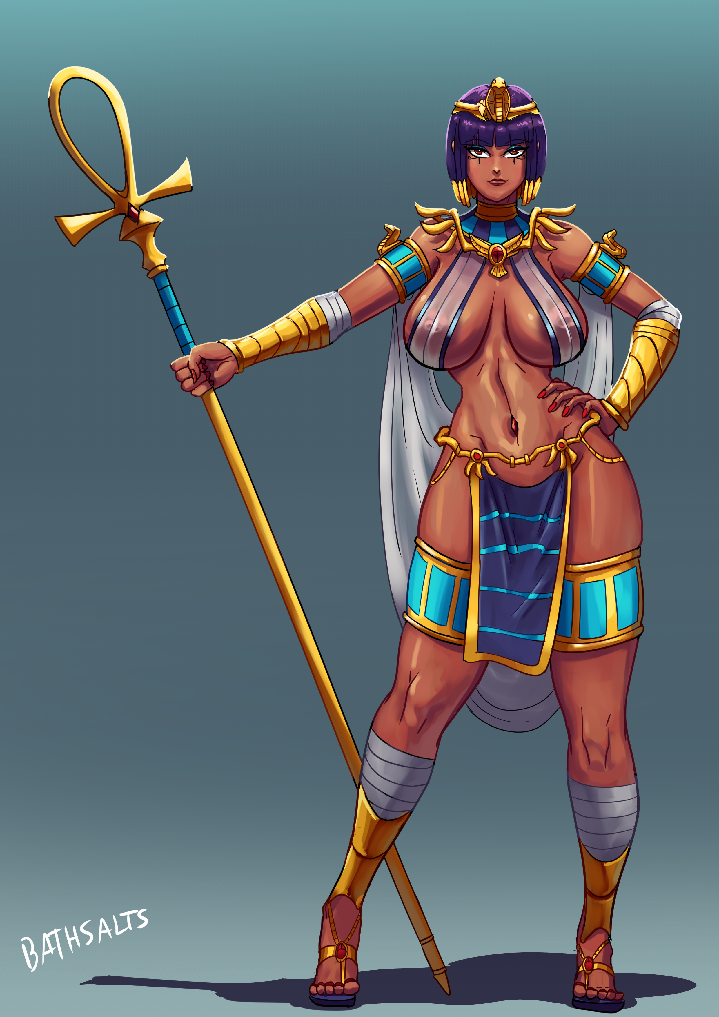 bathsalts1, dark skin, dark-skinned female, egyptian clothes, female, oc, tagme