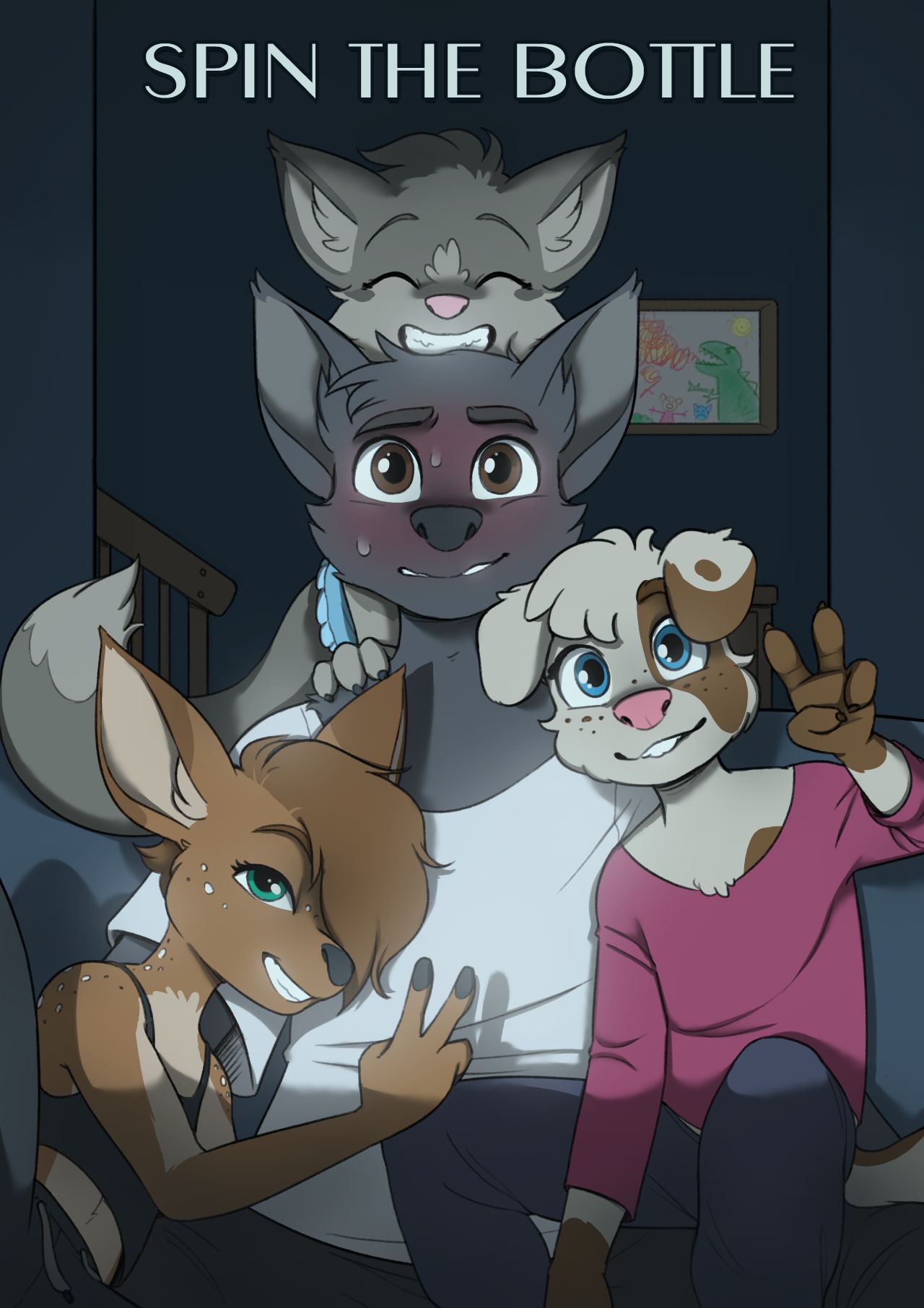 cobalt snow, furry, spin the bottle, tagme, young