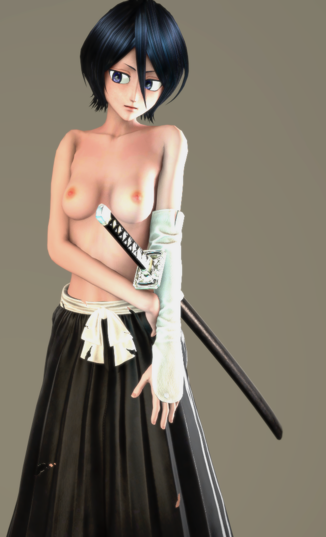 3d bleach cafe-anteiku kuchiki_rukia smolsociety source_filmmaker