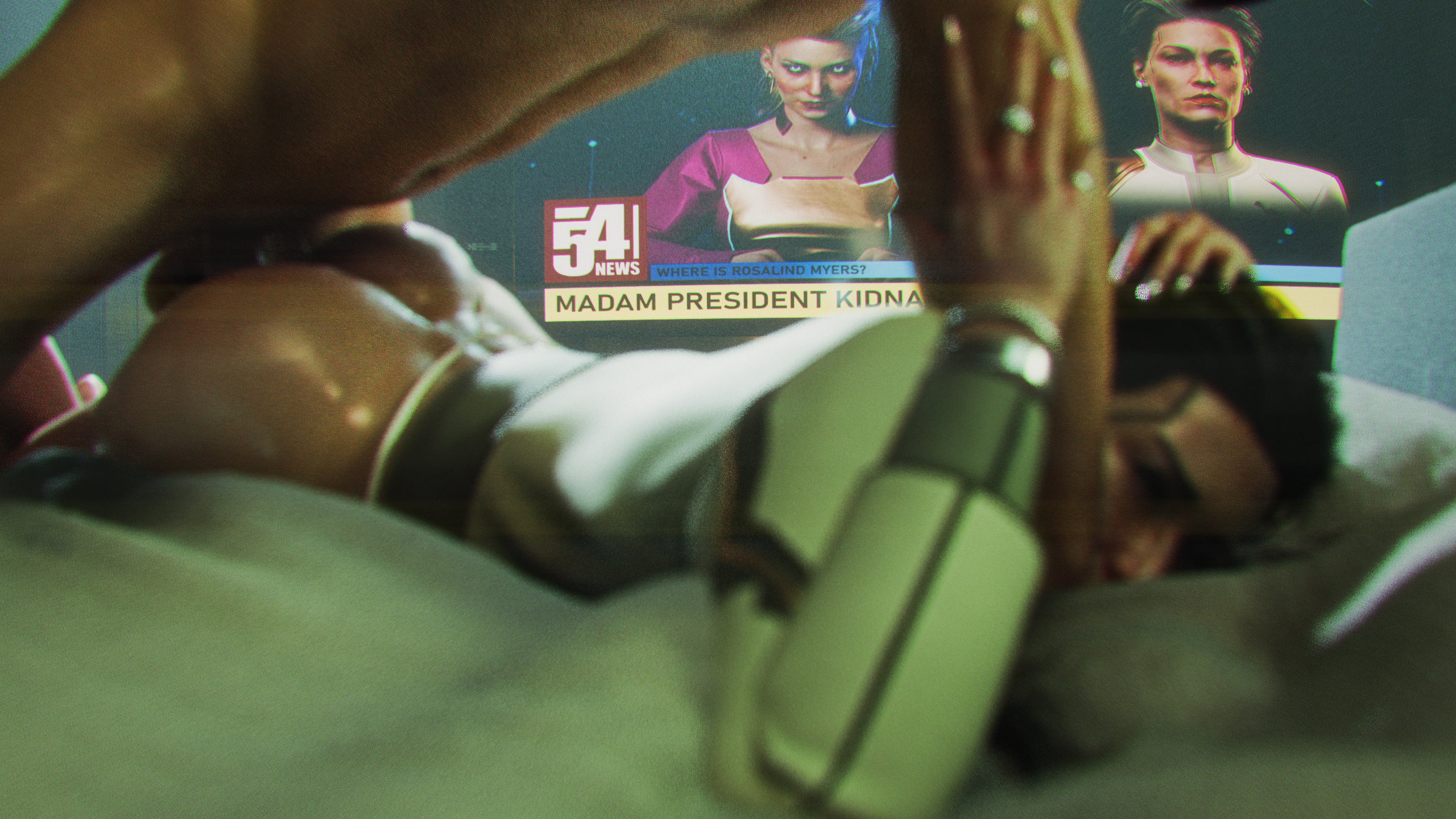 1boy, 1girls, 3d, ass, ass focus, butt focus, cyberpunk 2077, doggy style, doggystyle, female, female penetrated, gilf, indoors, leeterr, light skin, light-skinned female, light-skinned male, male, mature female, milf, politician, president, prone bone, rosalind myers, sex