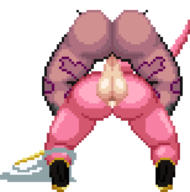 anal, anal sex, android 21, capcom, dragon ball fighterz, dragon ball z, futa on female, futanari, gif, m.u.g.e.n, morrigan aensland, mugen, mugenfutacharsmaker