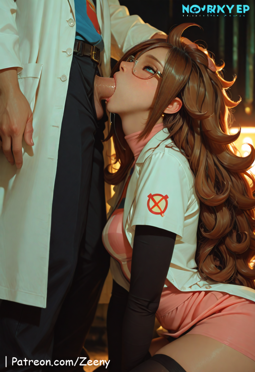 Android 21 (Dragon Ball) Rule 34 Image