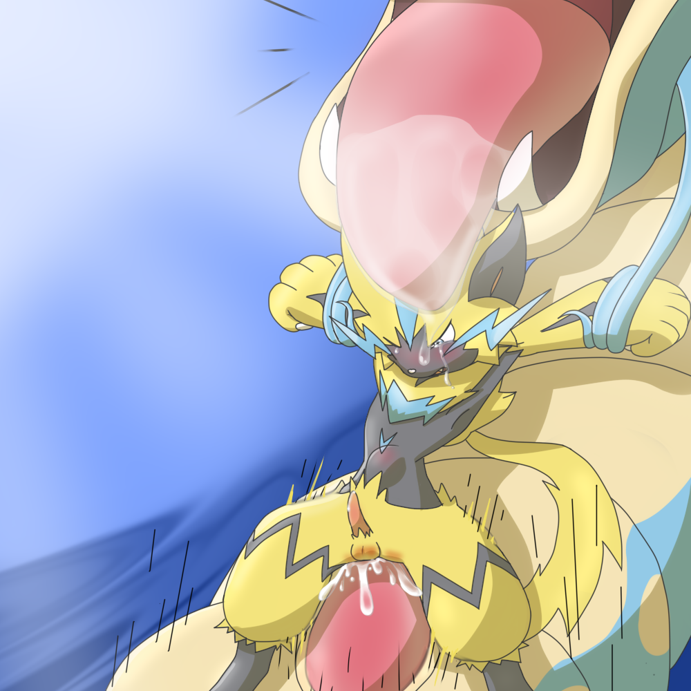 1:1 2020 2boys anal anal_sex big_dom_small_sub black_body blue_body blue_eyes blush bodily_fluids digital_media_(artwork) domination duo fangs feral fish furry gay genital_fluids gyarados jtp-remart larger_male leaking legendary_pokémon light lighting male male_domination male_only marine markings motion_lines multicolored_body nintendo penetration penis penis_size_difference pink_penis pink_tongue pokémon_(species) pokemon pokemon_rgby pokemon_usm precum restrained ridiculous_fit rough_sex saliva serpentine sex size_difference sky slit smaller_male stomach_bulge submissive submissive_male sun tears tongue two_tone_body video_games water whiskers yaoi yellow_body zeraora