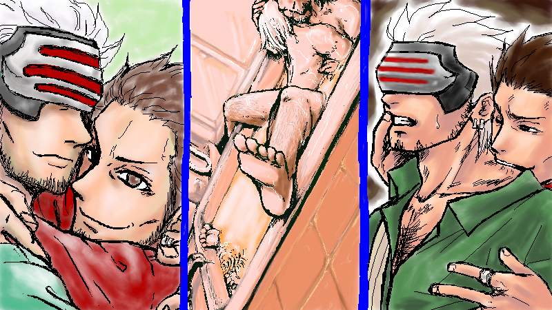 2boys diego_armando gay godot gyakuten_saiban human male male_only multiple_males tagme yaoi