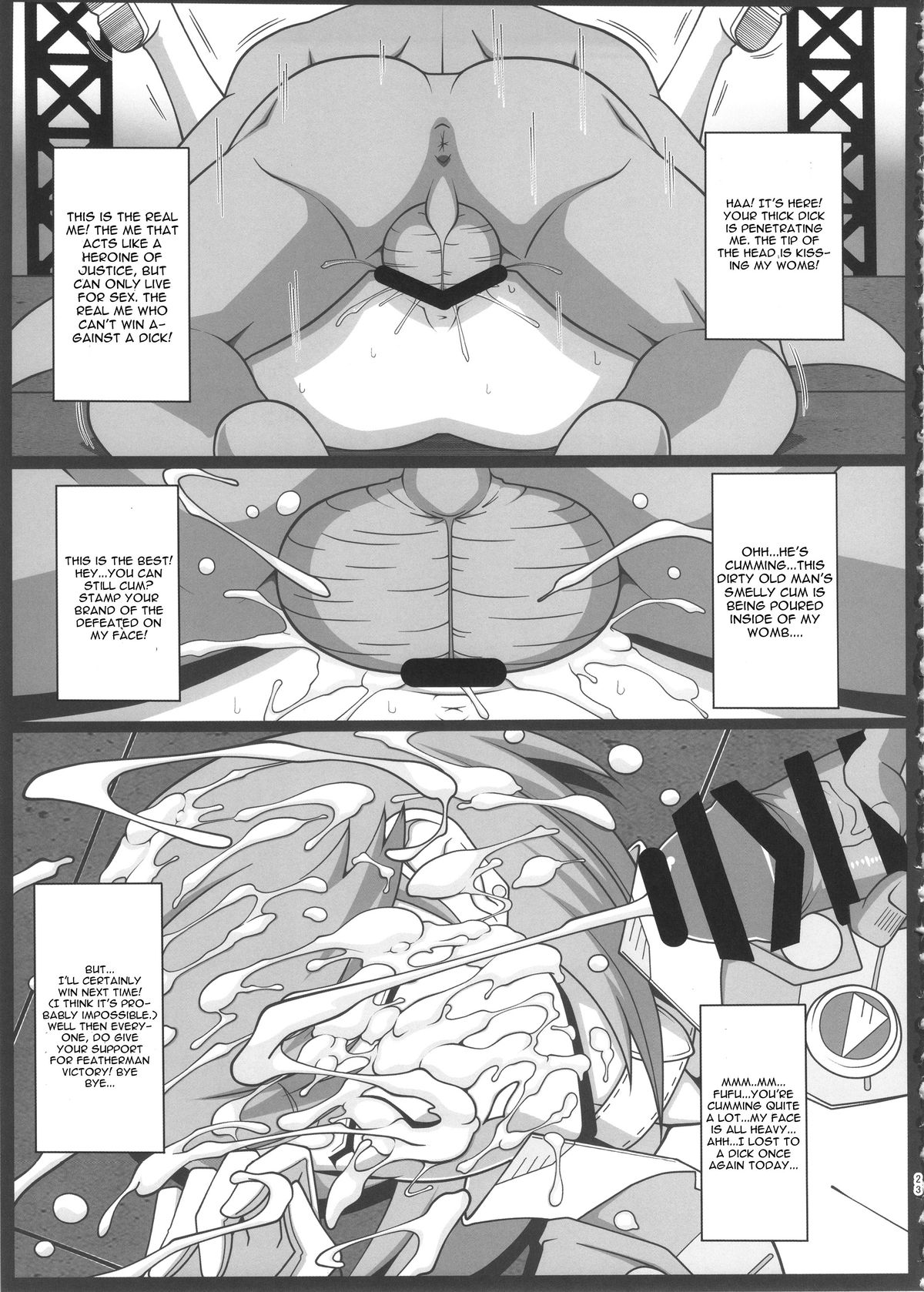 balls, balls deep, big penis, censored, clothed sex, cum in pussy, cum on face, doujinshi, eyes closed, facial, female, kamishakujii (poppenheim), male, mating press, monochrome, penis, persona, persona 3, pounding, pussy, text, veiny penis, yukari takeba