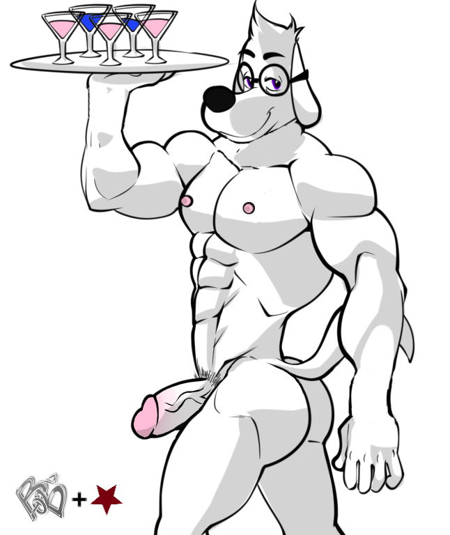 20th_century_fox 5_fingers alcohol anthro anthrofied ass beverage blue_eyes bobthetanuki canid canine canis domestic_dog dreamworks edit erection eyewear father fingers fur genitals glasses humanoid_penis jay_ward_productions looking_back male_only mammal mr._peabody mr._peabody_and_sherman nude parent penis samael_morningstar solo white_body white_fur wine wine_glass