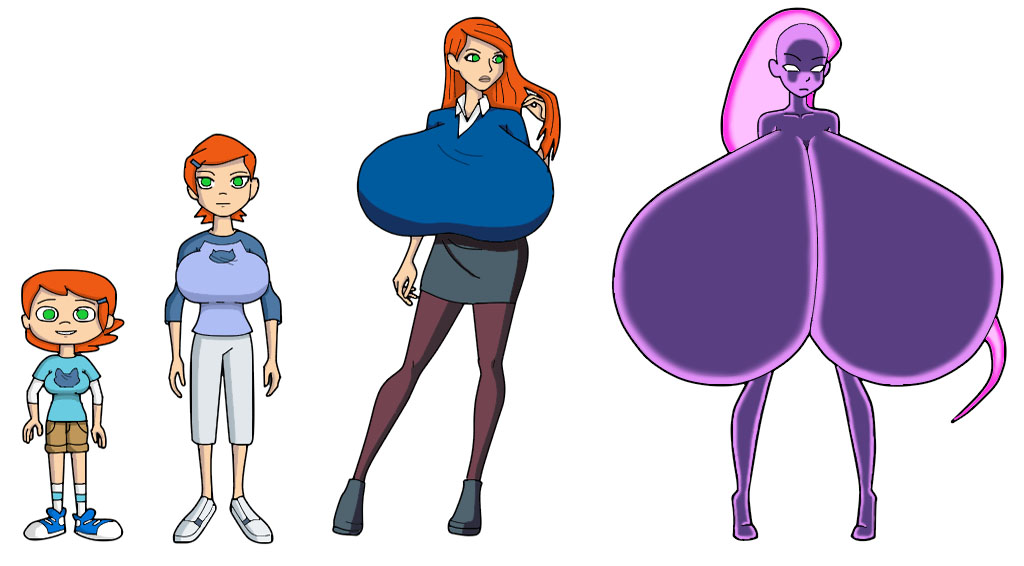 anodite, ben 10, ben 10 (2016), ben 10 (classic), ben 10 alien force, big breasts, bolt on tits, breast implants, breasts, breasts bigger than body, breasts bigger than head, breasts bigger than torso, enhanced breasts, extreme breasts, fake breasts, gigantic breasts, gwen tennyson, gwen tennyson (2016), gwen tennyson (alien force), gwen tennyson (classic), hair, huge breasts, hyper breasts, large breasts, long hair, massive breasts, orange hair, silicone, silicone implants