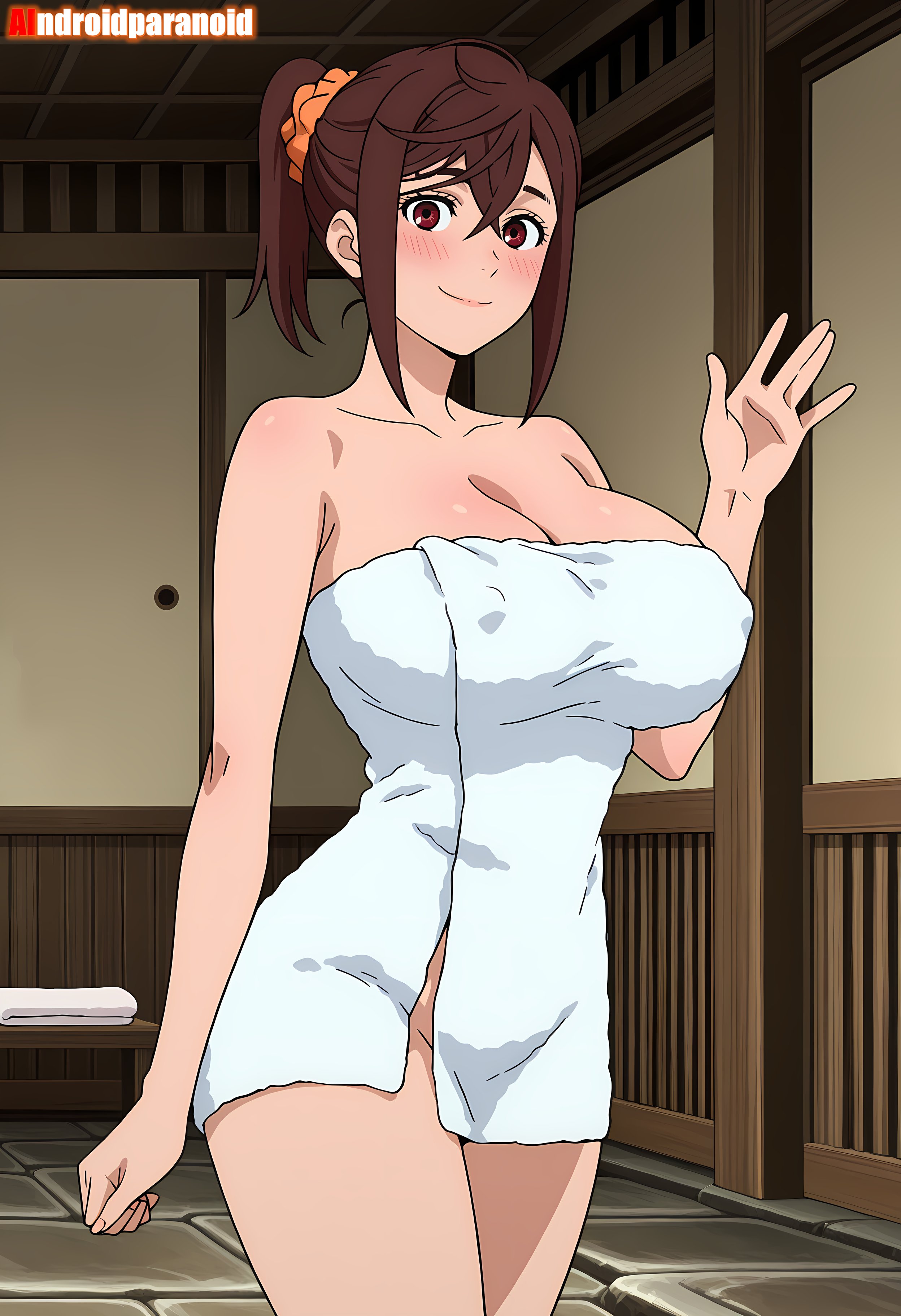 1girls, ai generated, aindroidparanoid, ass, ayase momo, big ass, big breasts, big butt, breasts, busty, curvy, cute, dandadan, fat ass, female, female only, hair, hi res, hips, huge ass, huge breasts, human, large ass, large breasts, legs, narrow waist, onsen, slim waist, tagme, thick ass, thick thighs, voluptuous, waist, wide hips