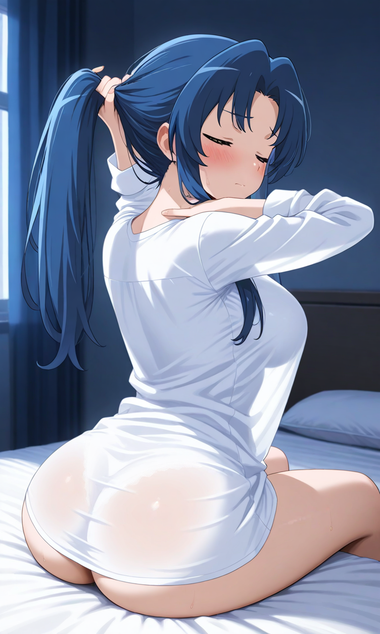 ai_generated ami_kawashima big_ass kawashima_ami ponytail toradora!