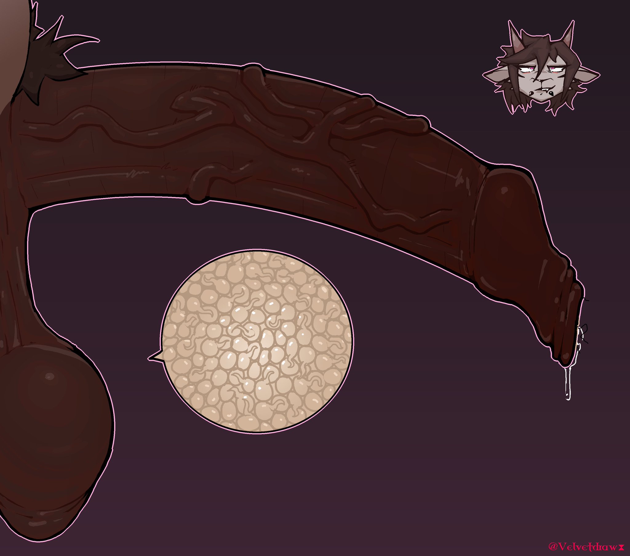 anthro, balls, balls full of cum, balls x-ray, big balls, big penis, brown hair, fertility analysis, foreskin, full of cum, fur, furry, goat, goat boy, grey fur, hanging balls, heavy penis, horns, huge balls, huge cock, huge penis, leaking precum, lip piercing, male, male only, massive balls, massive penis, penis, piercing, pink eyes, precum, precum drip, pubic hair in foreskin, scrotum flap, stray pubic hair, tight foreskin, uncensored, uncircumcised, uncut, unretracted foreskin, veiny penis, velvetdraw, virile, x-ray, zeph (imaaahorny)