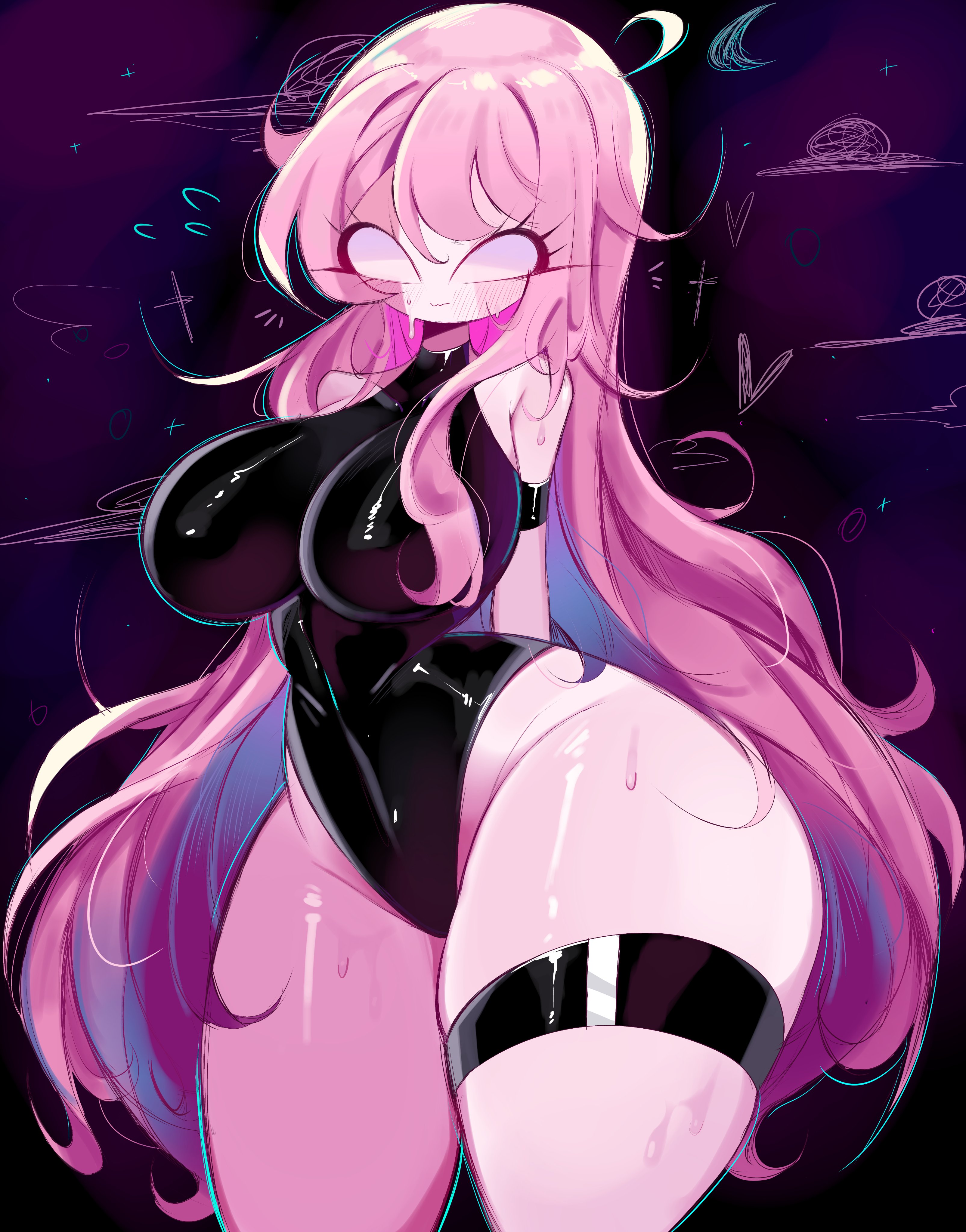 ass, big ass, big thighs, black swimsuit, bubble ass, bubble butt, curvy, curvy body, curvy female, female, friday night funkin, friday night funkin mod, hips, hips wider than shoulders, huge ass, huge hips, huge thighs, large ass, large thighs, massive thighs, oversized ass, oversized butt, plapbait, rox hoxten, sarvente, sarvente (dokki.doodlez), sarvente (fnf mod), sarvente (friday night funkin), swimsuit, thick ass, thick female, thick thighs