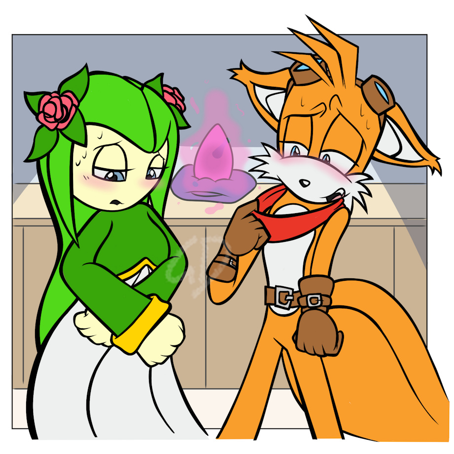 alien_pregnancy cosmo_the_seedrian egg female forced_pregnancy gl4zedd0nuts growth_sequence growth_spurt male miles_prower miles_tails_prower multiple_pregnancies pregnancy pregnant pregnant_couple pregnant_male rapid_pregnancy sonic_(series) sonic_x tails tails_the_fox