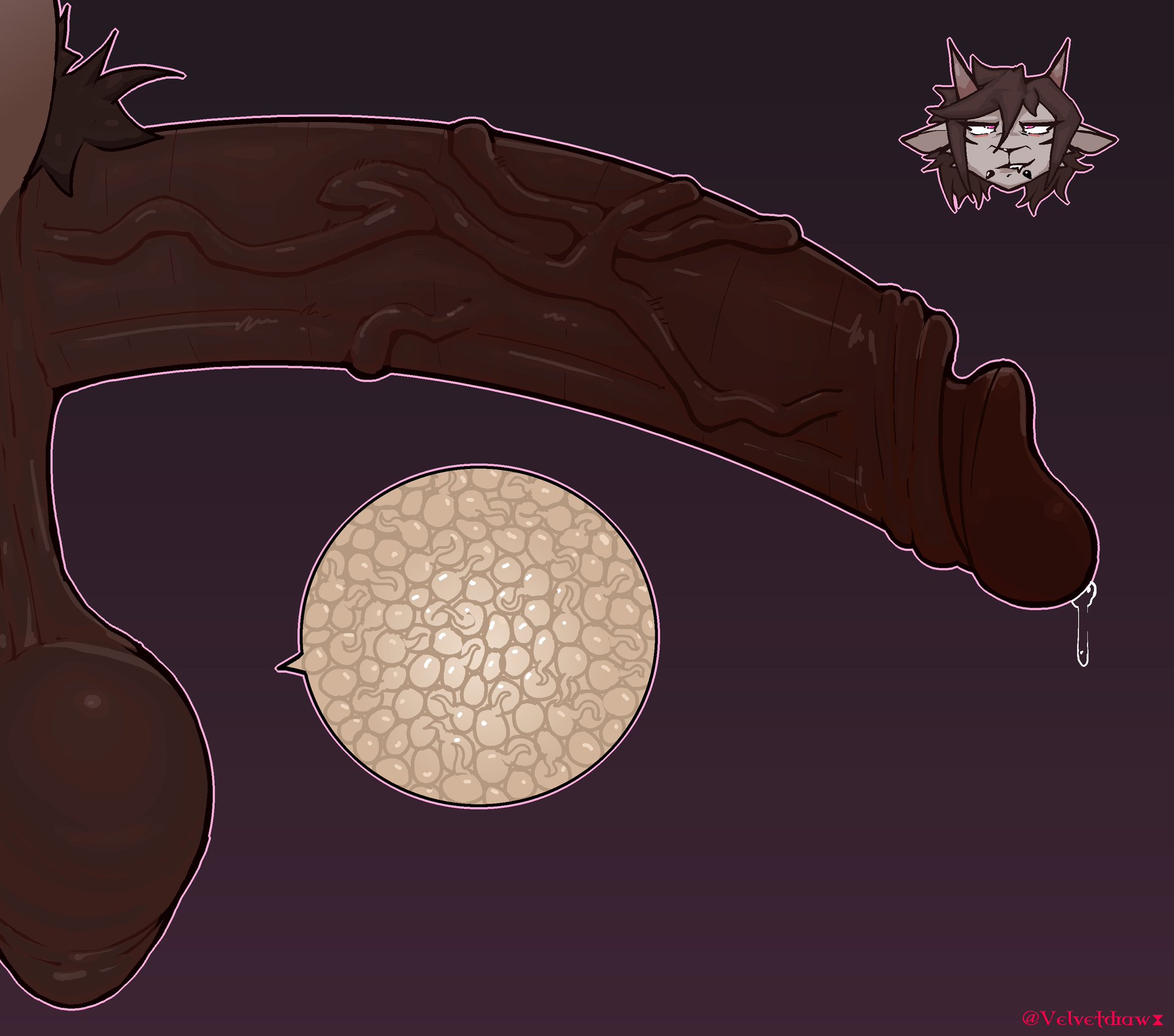 anthro, balls, balls full of cum, balls x-ray, big balls, brown hair, fertility analysis, foreskin, full of cum, fur, furry, goat, goat boy, grey fur, gusllum, hanging balls, heavy penis, horns, huge balls, huge cock, leaking precum, lip piercing, male, male only, massive balls, massive penis, penis, piercing, pink eyes, precum, precum drip, retracted foreskin, scrotum flap, uncircumcised, uncut, veiny penis, velvetdraw, virile, x-ray, zeph (imaaahorny)