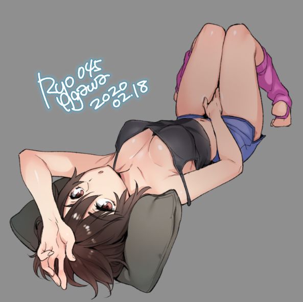 1girls, breasts, cleavage, clothed, female, female only, looking at viewer, ryo agawa, solo