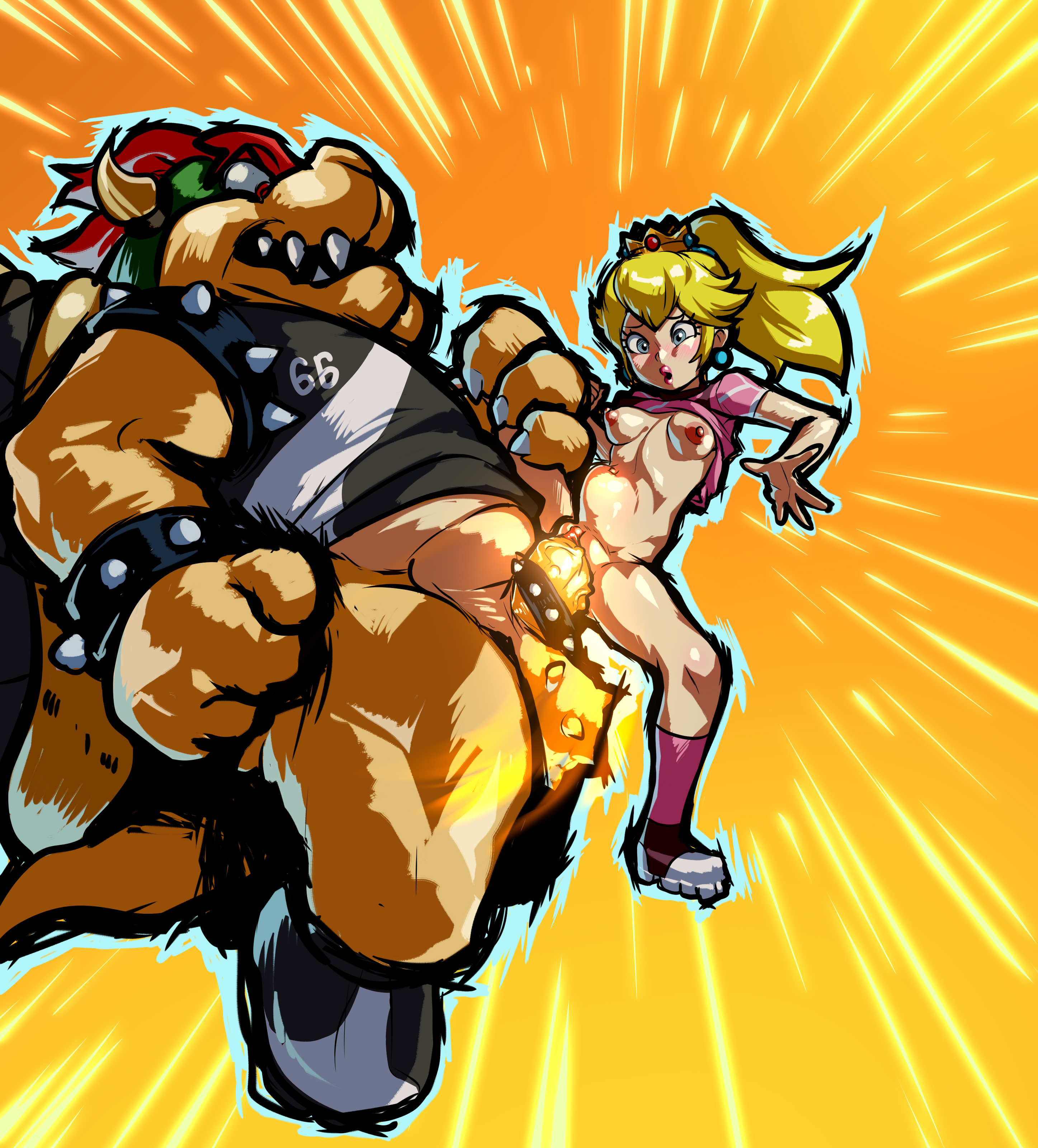1boy, 1girls, 2022, 20s, 2d, accessory, anthro, anthro penetrating, anthro penetrating human, armband, armlet, balls, big balls, blonde hair, blue eyes, bottomless, bowser, bracelet, breasts, claws, clothed, clothed sex, clothing, cock ring, crown, duo, edit, erection, fangs, female, female penetrated, football, football uniform, footwear, genitals, glowing, glowing genitalia, glowing penis, hair, hi res, horn, human, human on anthro, human penetrated, interspecies, jcm2, jewelry, koopa, large penis, larger anthro, larger male, light skin, lipstick, long hair, makeup, male, male penetrating, male penetrating female, male/female, mammal, mario (series), mario strikers, medium breasts, mini crown, monster, monster boy, mostly nude, nintendo, open mouth, partially clothed, penetration, penile, penile penetration, penis, penis accessory, penis in pussy, penis jewelry, ponytail, princess peach, pussy, rape, red eyes, red hair, scalie, sex, sharp teeth, shell, shirt, shirt lift, shoes, size difference, skinny, sleeveless shirt, slim, smaller female, smaller human, smaller penetrated, soccer, socks, spiked armband, spiked armlet, spiked balls, spiked bracelet, spiked cock ring, spikes, spikes (anatomy), sport, sports, spread legs, spreading, stomach bulge, straight, style parody, tagme, teeth, thick penis, thick thighs, thin waist, tight fit, tight pussy, topwear, uncensored, uncensored version, vaginal penetration, video games