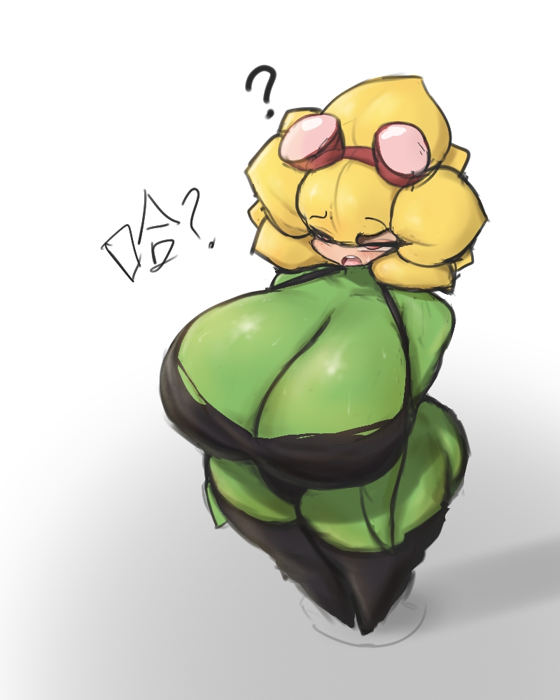 1girls, anthro, anthrofied, ass, breasts, female, flora fauna, plant, plant girl, plant humanoid, plantie, plants vs zombies, plants vs. zombies, popcap games, pussy, shen chao weibo, solar flare (pvz), sunflower (pvz), translation request