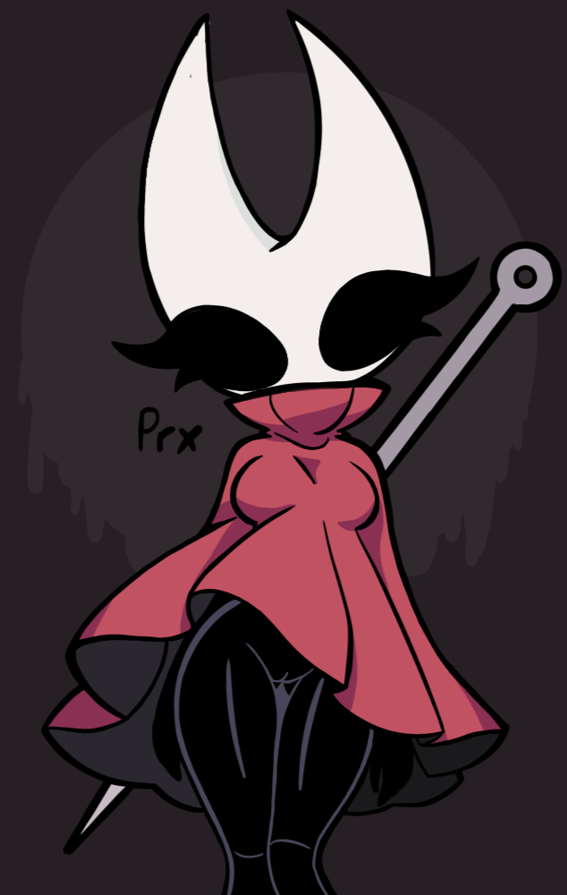 1girls, chibi, female, hollow knight, hollow knight: silksong, hornet, hornet (hollow knight), pussy