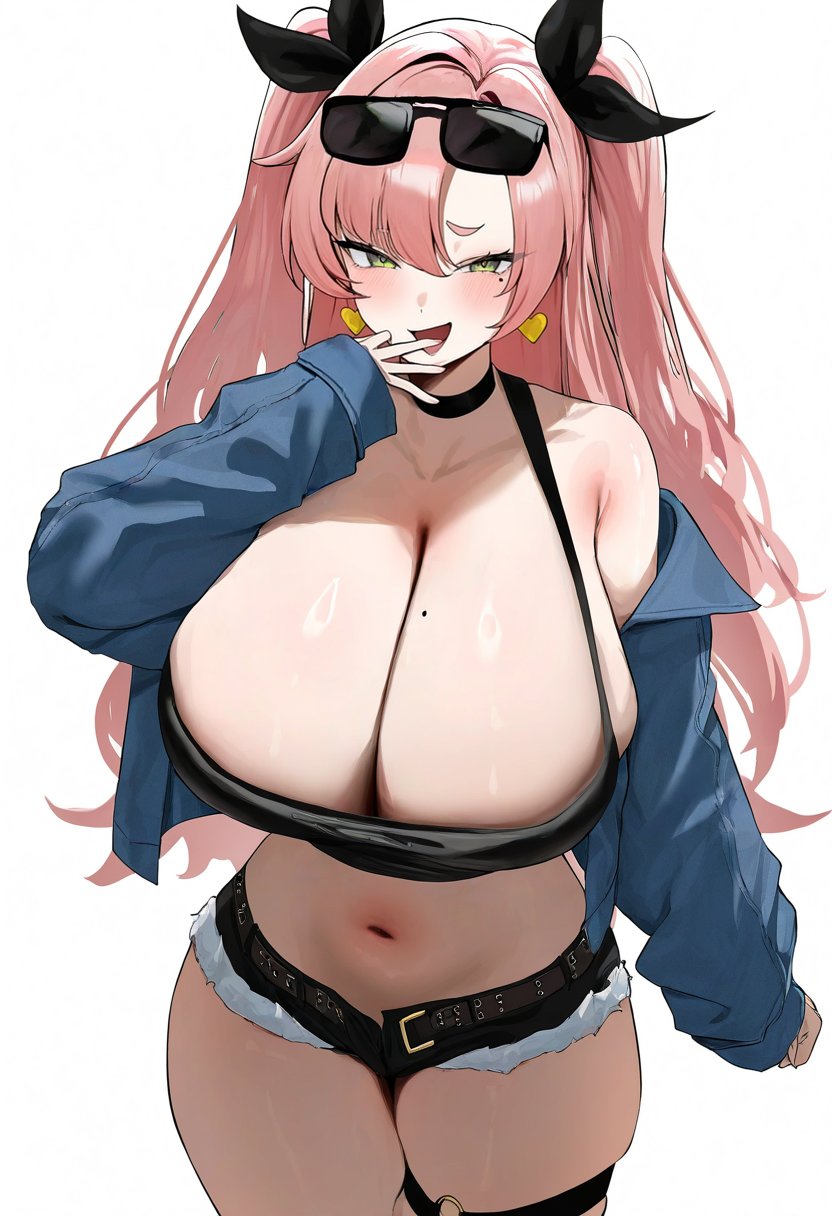 1girls, ai generated, artist request, breasts, female, female focus, female only, huge breasts, large breasts, light skin, light-skinned female, nicole demara, solo, thick thighs, thighs, wide hips, zenless zone zero