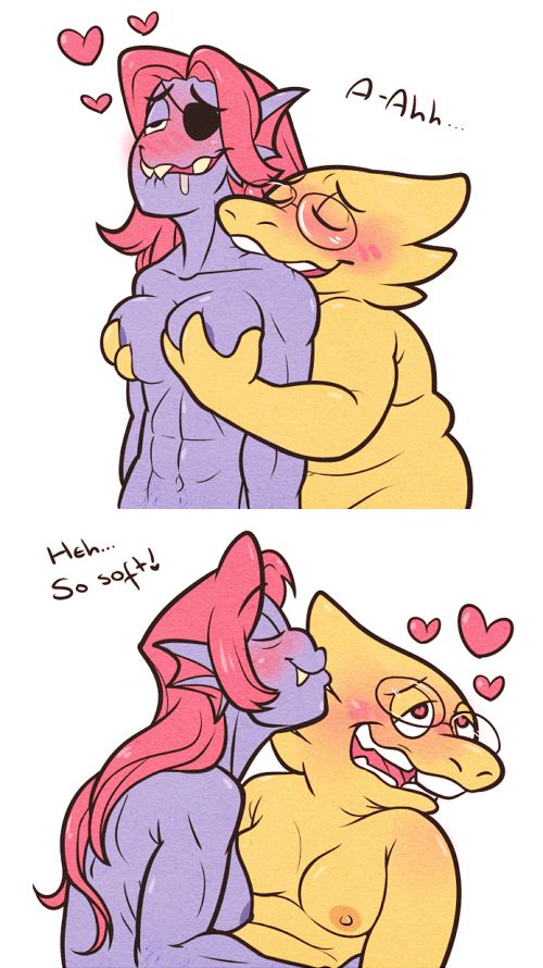 Alphys (Undertale) Rule 34 Image