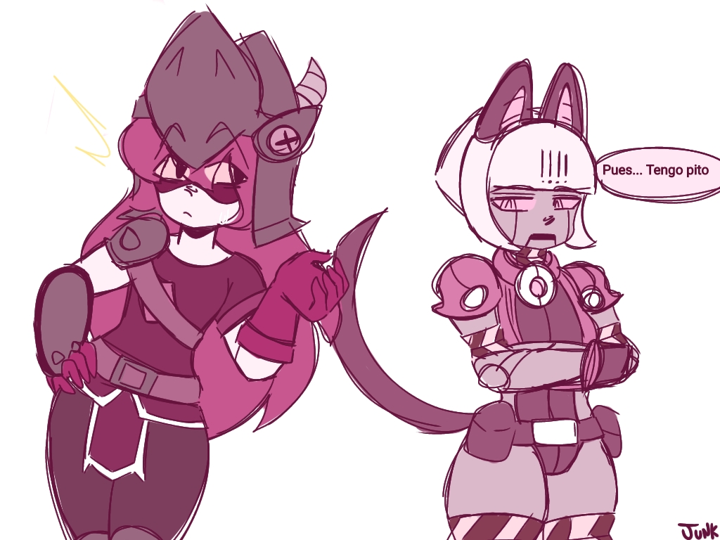 brawl_stars draco_(brawl_stars) junkok_(artist) robo-fortune skullgirls