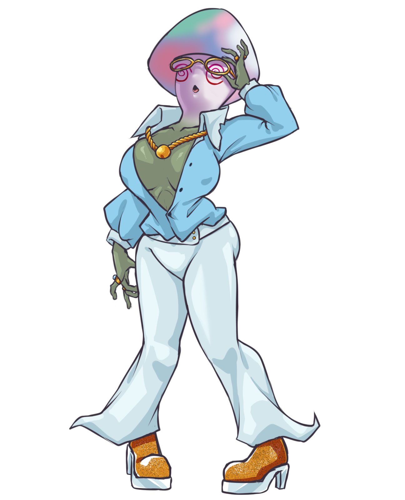1girls, breasts, curvy, disco zombie (pvz), diva, electronic arts, female, female focus, female only, hypno-shroom (pvz), mythios, plants vs zombies, popcap, pussy, solo, solo female, undead, vagina, zombie, zombie (pvz), zombie girl, zombotany (pvz)