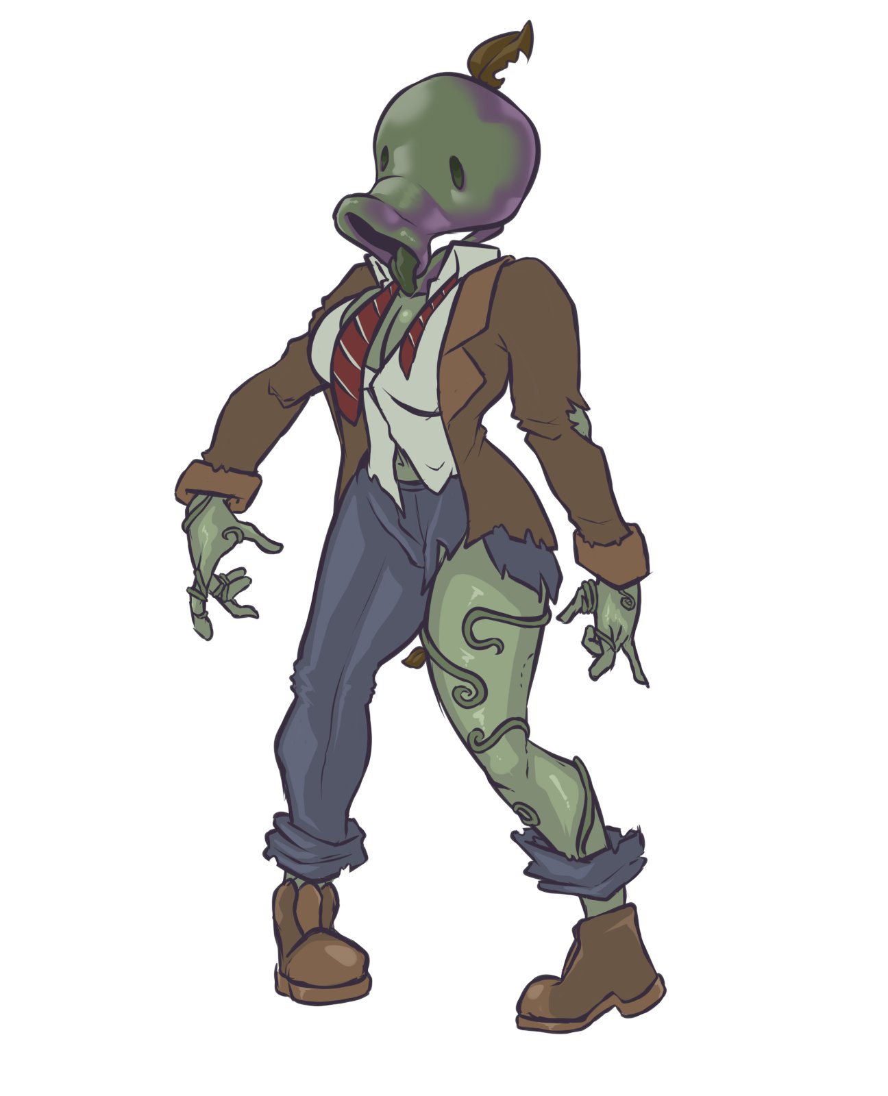 1girls, breasts, curvy, electronic arts, female, female focus, female only, mythios, peashooter (pvz), plants vs zombies, popcap, pussy, solo, solo female, undead, vagina, zombie, zombie (pvz), zombie girl, zombotany (pvz)