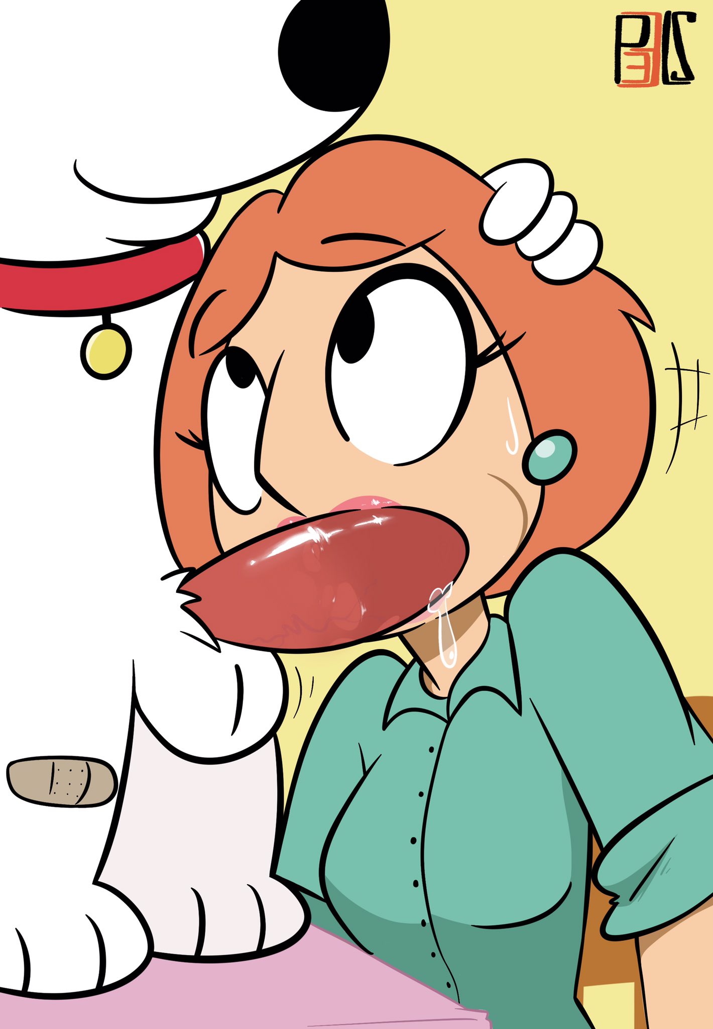 brian griffin, canine, family guy, fellatio, female, husband and wife, interspecies, joshin, lois griffin, male, oral, zoophilia