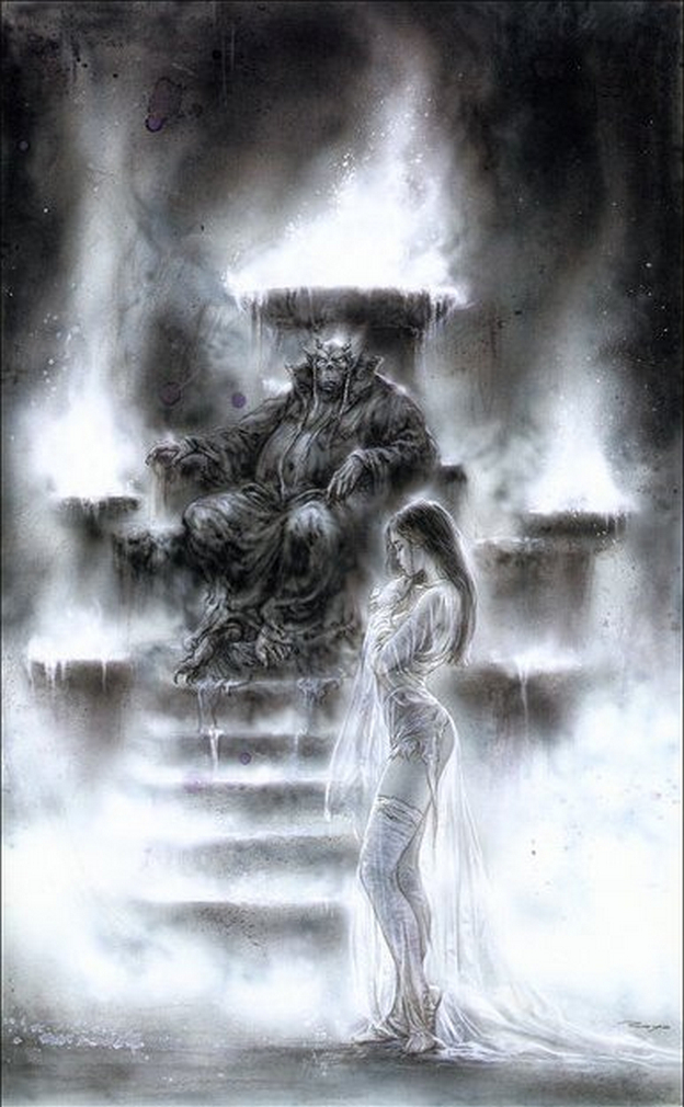 cover female human luis_royo male monster ogre size_difference straight the_blue_prince