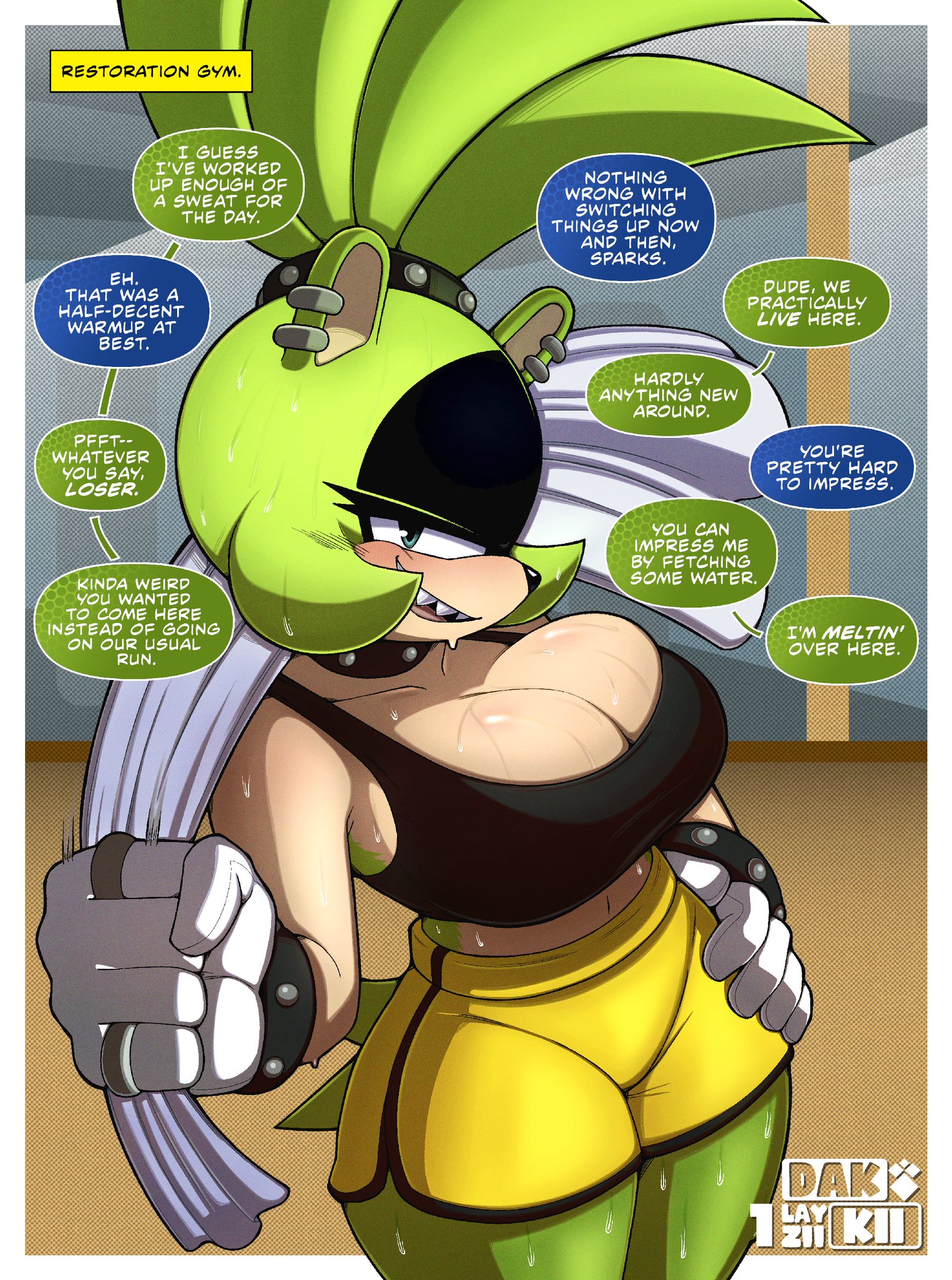 1girls, animal humanoid, anthro, ass, big ass, big breasts, big thighs, boobs, breasts, busty, chest, curvaceous, curvy, curvy figure, dakkii, digital media (artwork), female, hips, huge ass, huge breasts, humanoid, idw comics, idw publishing, large ass, large breasts, layziidakkii, legs, mature, mature female, mobian, mobian (species), mobian tenrec, slim waist, sonic (series), sonic the hedgehog (comics), sonic the hedgehog (idw), sonic the hedgehog (series), surge the tenrec, tenrec, tenrec humanoid, thick, thick hips, thick legs, thick thighs, thighs, tits, voluptuous, waist, wide hips