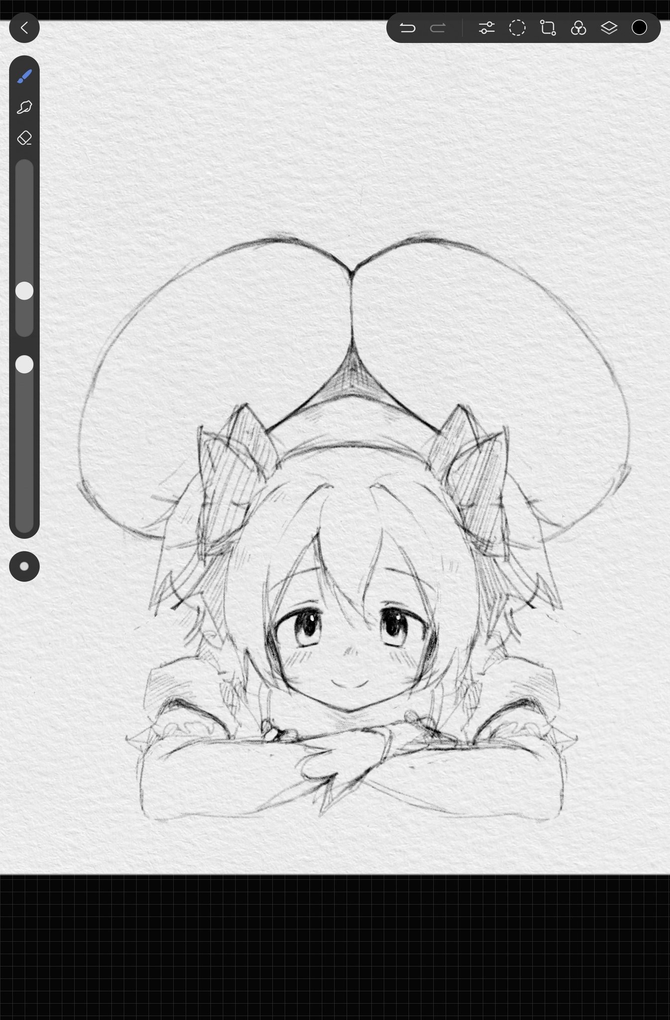 ass, ass focus, ass up, ass visible from the front, asscheeks, big ass, big butt, bottomless, butt focus, buttcheeks, crossed arms, cute, female, female only, front view, hair ribbon, lingerie, looking at viewer, madoka kaname, magical girl, magical girl outfit, mahou shoujo madoka magica, petite, pink eyes, pink hair, puella magi madoka magica, red ribbon, ribbon, ribbons, seductive look, simple background, smile, thick ass, thick thighs, thong, top-down bottom-up, twintails, white background, yamyamshimete (artist)